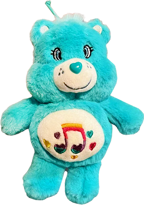 Care Bears 立體絨毛吊飾, 綠色音符, 1個, 27cm