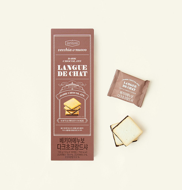 베키아에누보 다크초코 랑드샤, 13g, 10개입, 1개