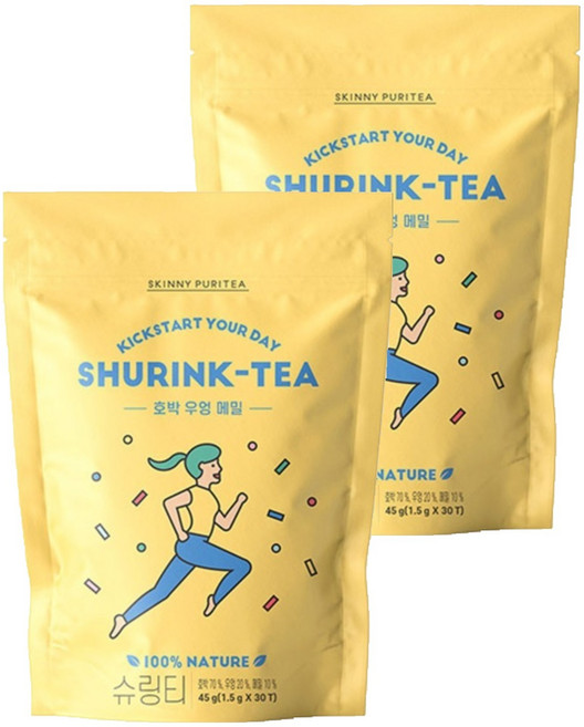 스키니퓨리티 슈링티 호박 우엉 메밀, 1.5g, 30개입, 2개