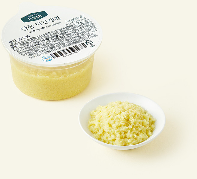 프리미엄 안동 다진 생강, 130g, 1개