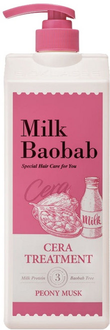 밀크바오밥 세라 트리트먼트 피오니머스크, 1.2L, 1개