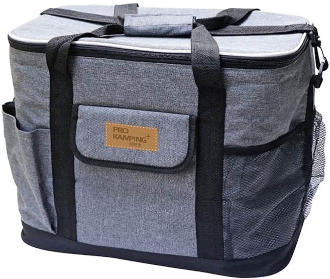 PRO KAMPING 領航家 保冷袋, 30L, 灰色