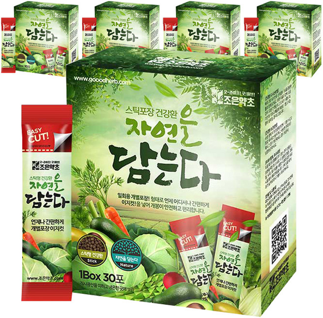 조은약초 청국장환 스틱, 90g, 5개