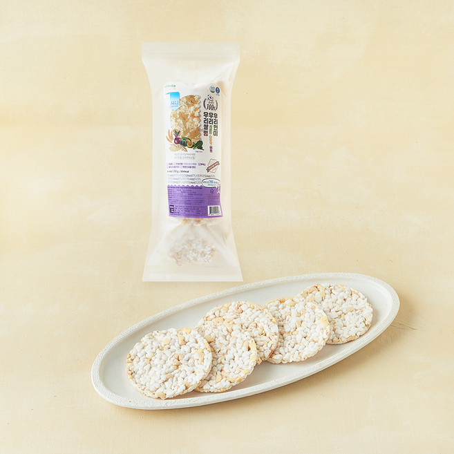 프레시오늘 신선냉장 국내산 우리현미 우리야채 저당 우리쌀뻥, 130g, 1개입, 1개