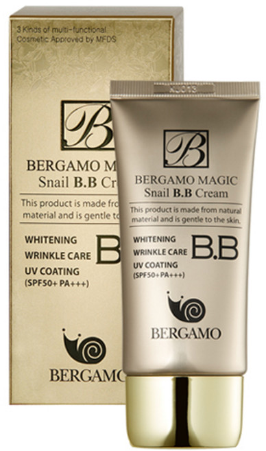 베르가모 매직 스네일 BB크림 SPF50+ PA+++, 1개