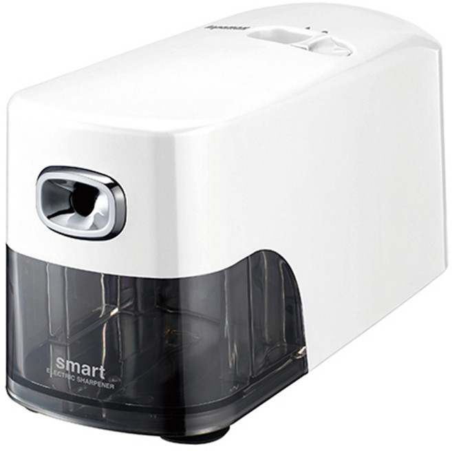 카파맥스 스마트 전동연필깎이, 화이트, 1개