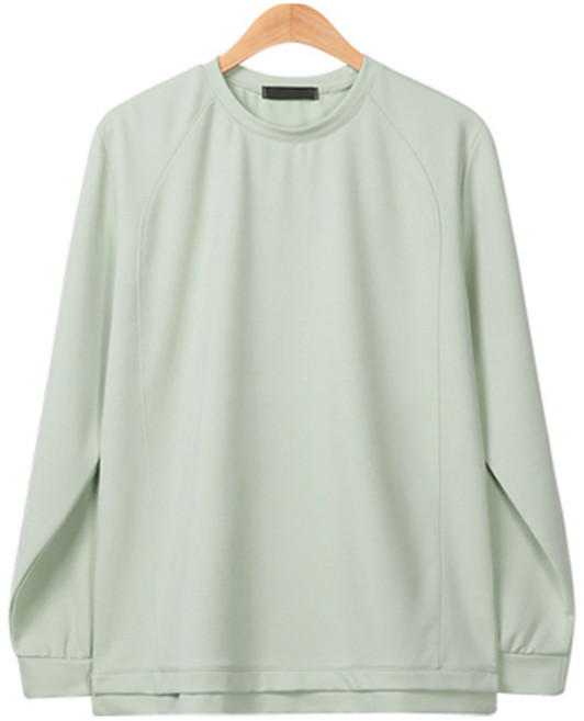 레이먼 펀지 코듀로이 절개 맨투맨