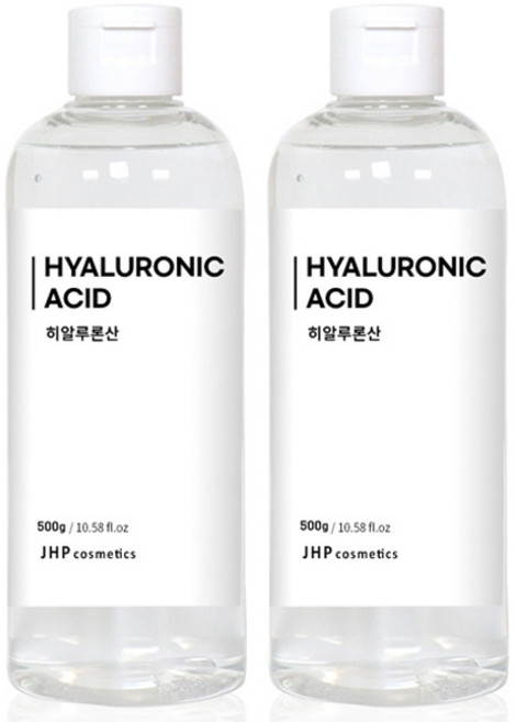 JHP COSMETICS 玻尿酸保濕化妝水, 2個, 500g