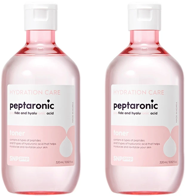 에스엔피 프렙 펩타로닉 토너, 320ml, 2개 - 쿠팡