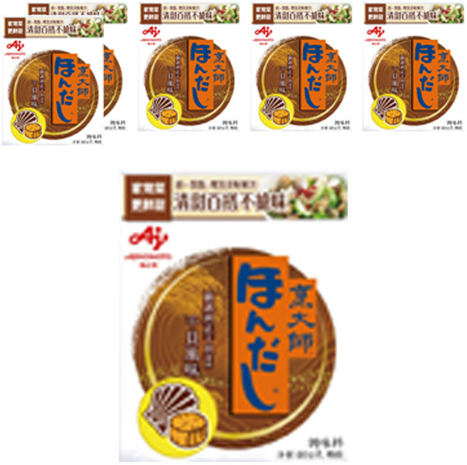 HONDASHI 烹大師 干貝風味調味料, 40g, 6包