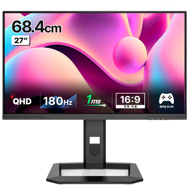 HANSUNG SUPERSTORE QHD Fast IPS QD mini LED 180Hz 電競螢幕, TFG27Q18PM576Z(無亮點), 68.4cm
