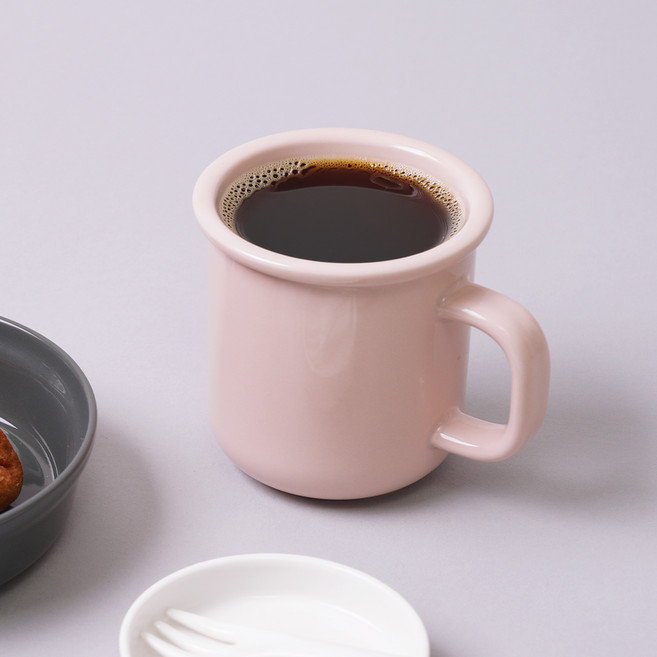 보울보울 국산 노르딕볼볼 머그 340ml, 파우더핑크, 1개