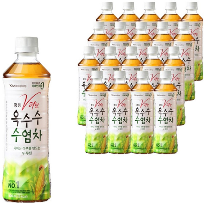 광동옥수수수염차, 500ml, 20개