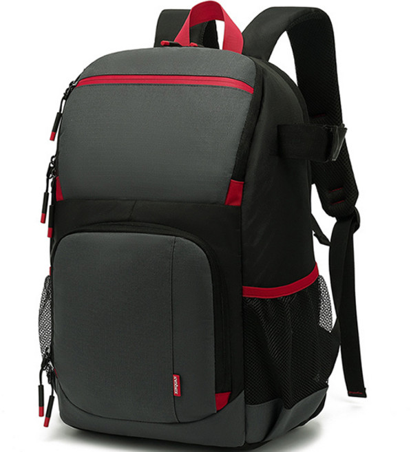 NewTrend A68 노트북수납 대용량 카메라백팩, 그레이, 1개