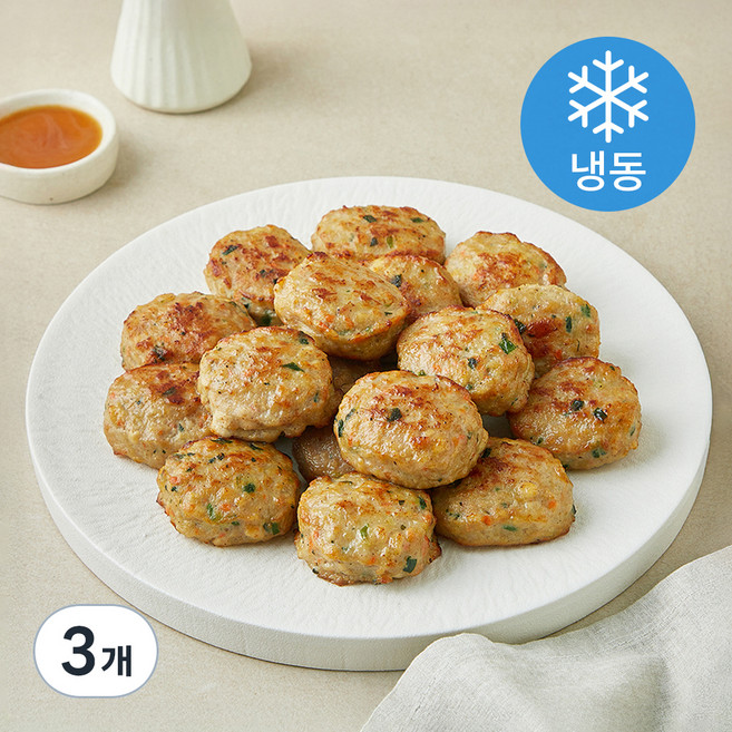 셰프초이스 국내산 한돈으로만 만든 도톰도톰 동그랑땡 (냉동), 580g, 3개