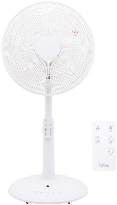 시프이컴 BLDC 12단계 리모컨 스탠드 선풍기, CIF-BFN14A