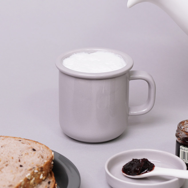 보울보울 국산 노르딕볼볼 머그 340ml, 애쉬그레이, 1개