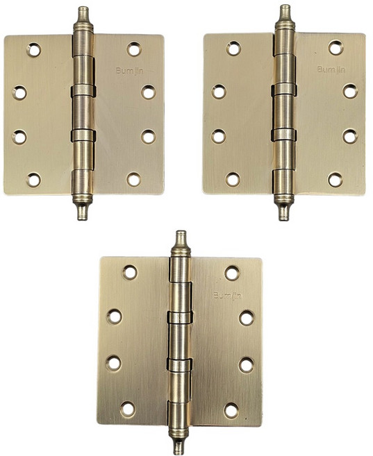 Bumjin 신주꼭지 방문경첩 K32, 3개