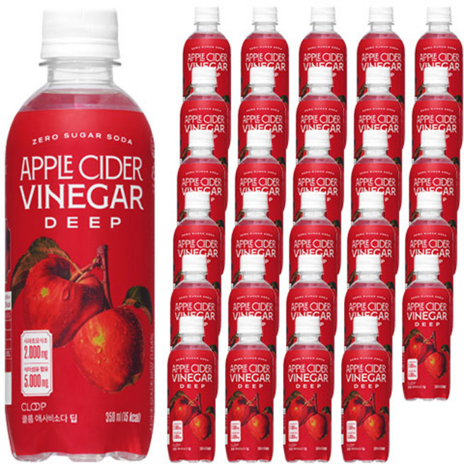 클룹 애사비소다 딥, 350ml, 30개