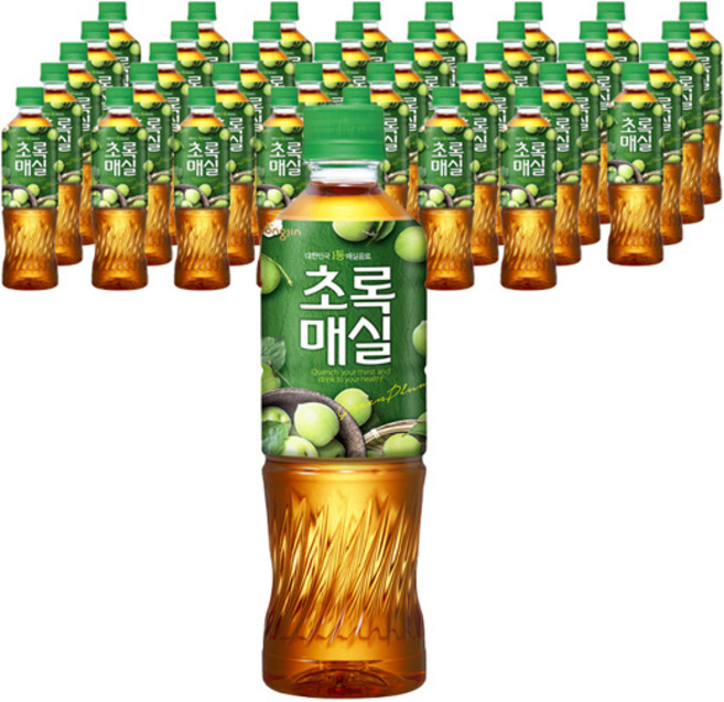 초록매실 페트, 500ml, 40개