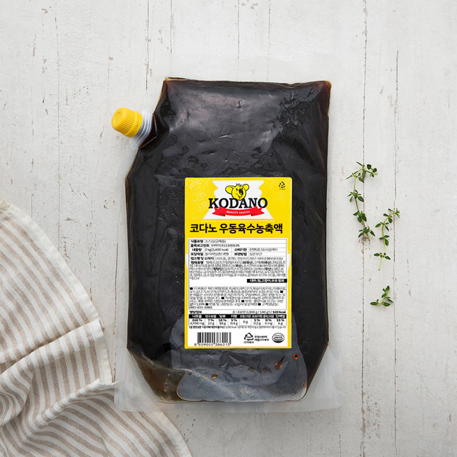 코다노 우동육수농축액, 2kg, 1개