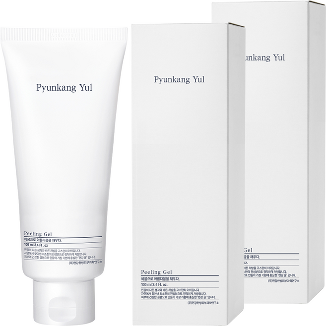 편강율 저자극 각질케어 필링젤, 100ml, 2개