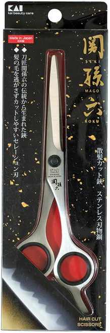KAI 貝印 関孫六 理髮剪刀 ST柄, HC-3518, 1個