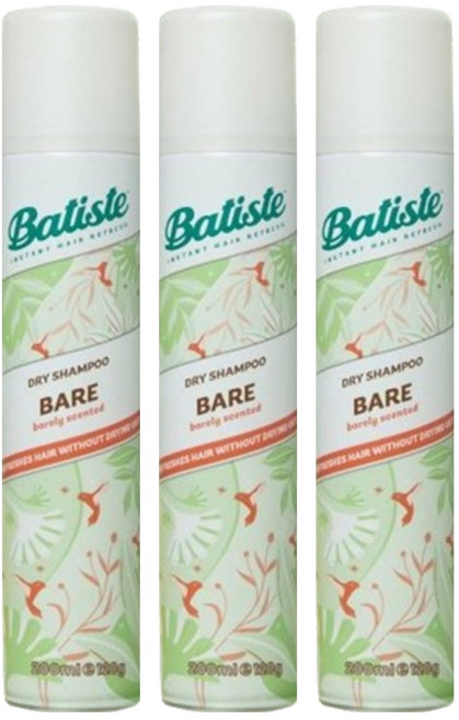 바티스트 드라이샴푸 베어, 3개, 200ml