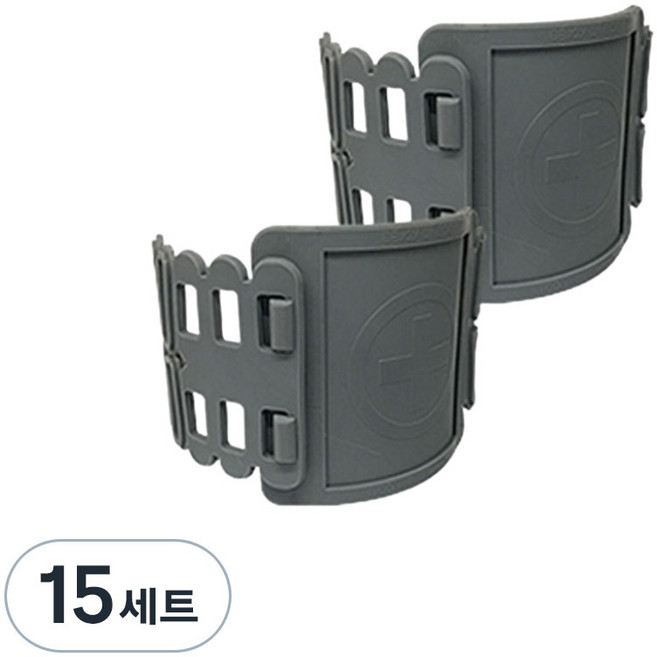 서진안전 로하스 각반 2p, 그레이, 15세트