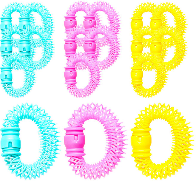 셀리본 헤어 볼륨 롤 스타 단추헤어롤 대형, 랜덤 발송, 18개