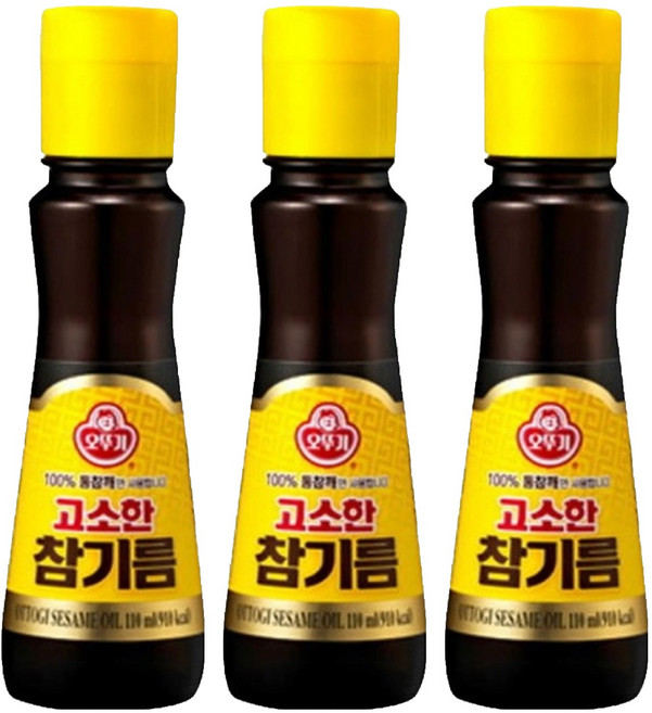 OTOKI 不倒翁 香醇芝麻油, 80ml, 3瓶