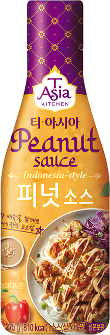 티아시아키친 피넛 소스, 275g, 1개