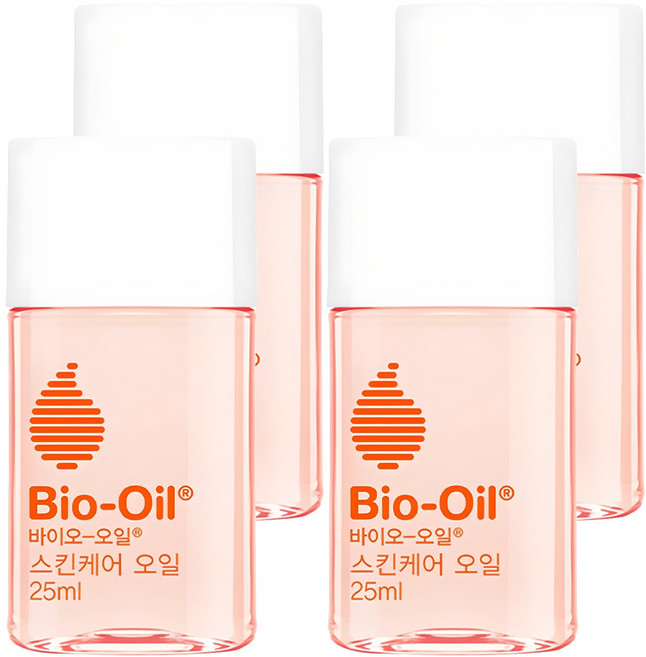 Bio-Oil 百洛 多重護膚油, 25ml, 4個
