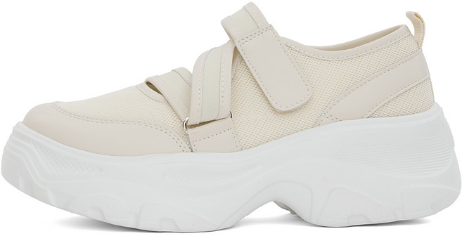 J SHOE Nation 氣墊厚底繫帶運動鞋 6cm