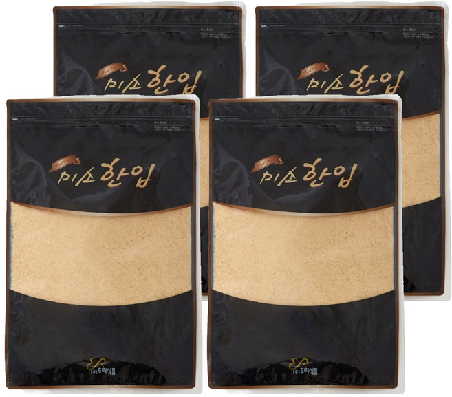 미소한입 볶음분태땅콩 분말, 1kg, 4개