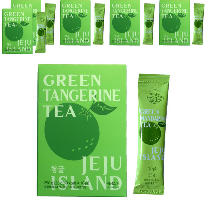 제주담움 청귤스틱 10p, 25g, 6개, 10개