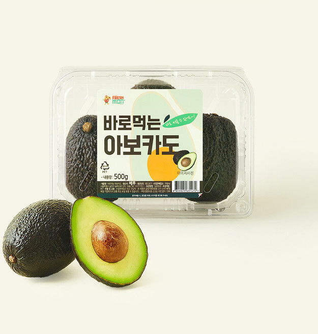 프레시몬 페루산 바로먹는 아보카도, 1개, 500g