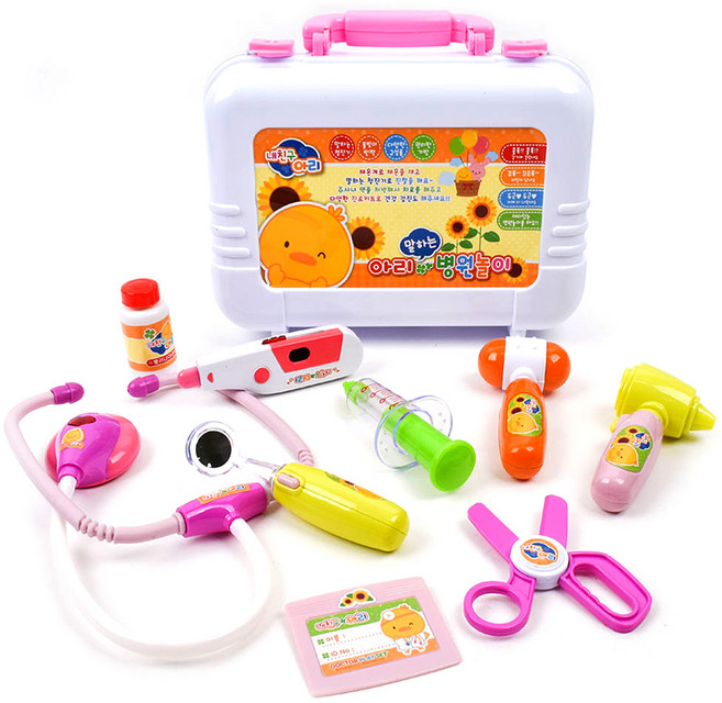 내친구 아리 말하는 병원놀이, 분홍, 1개