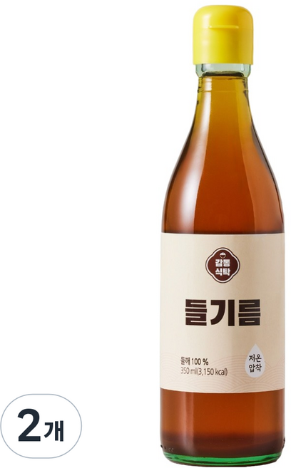 感動餐桌 紫蘇油, 2個, 350ml