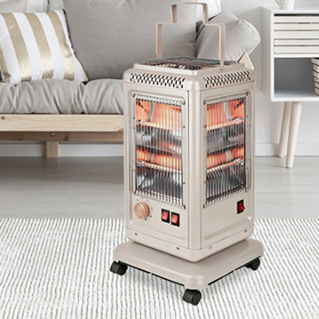 유니맥스 5방향 타이머 전기난로, UMH-2718TM, 모카