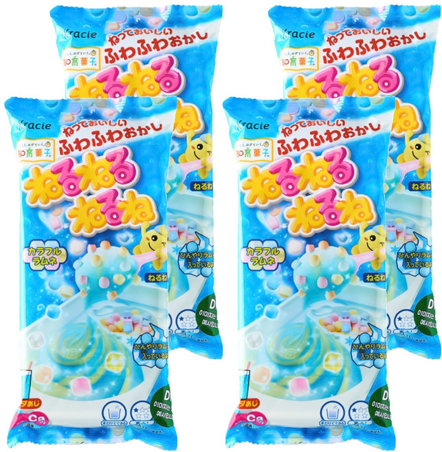 크라시에 네루네루네루네 소다향 캔디, 25.5g, 4개