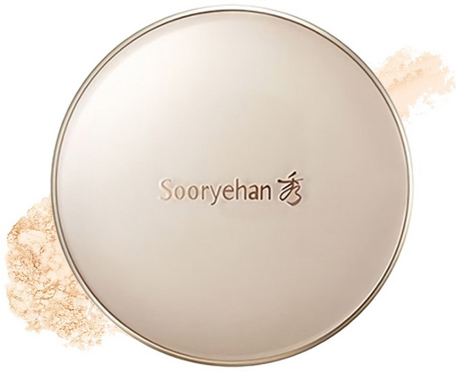 수려한 연 실키 팩트파우더 12g, 21호, 1개