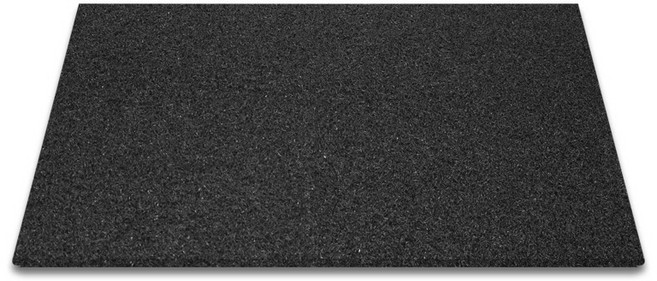 순수 코일 현관 매트 20mm, 올블랙, 1개