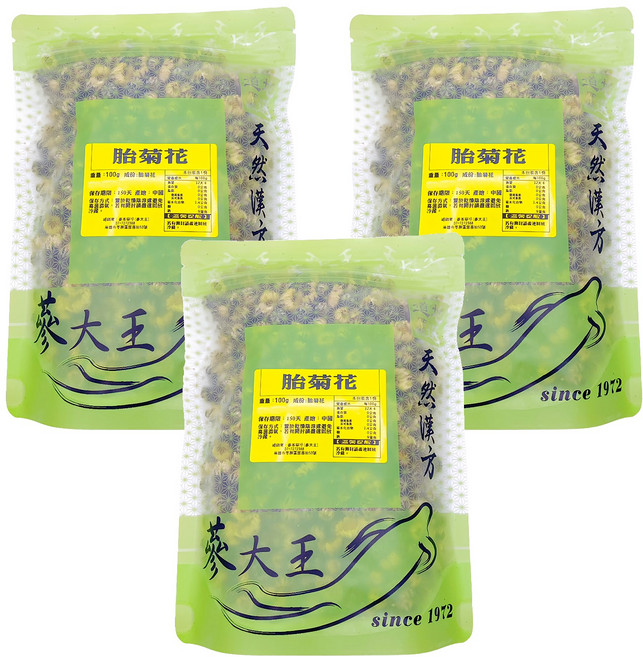 蔘大王 胎菊花, 100g, 1包, 3包