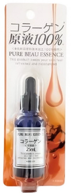 JAPAN GALS 100%美容原液 膠原蛋白 橙色, 25ml, 1瓶