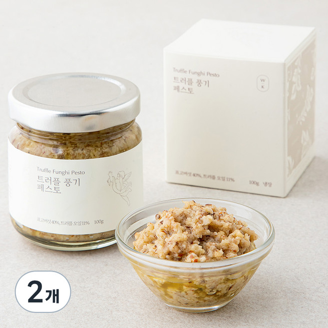 위크위크서울 트러플 풍기 페스토 소스, 100g, 2개