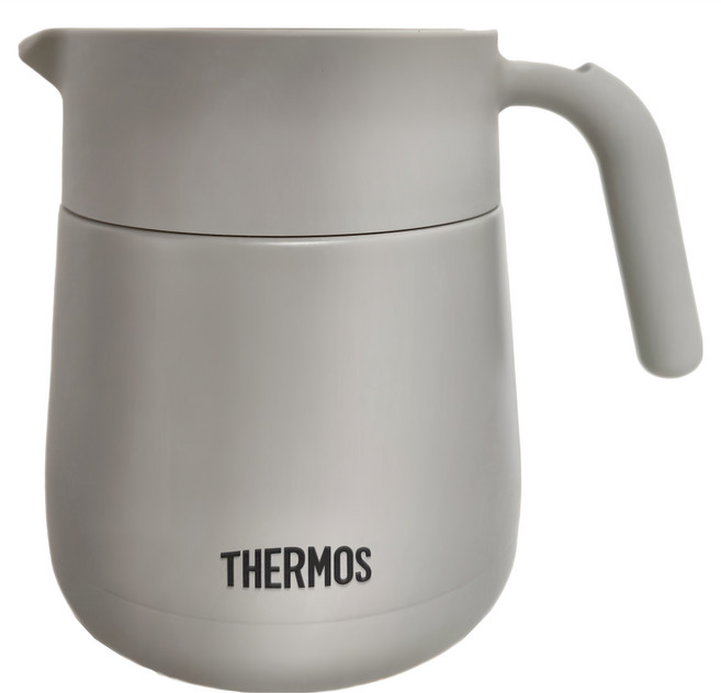 THERMOS 膳魔師 不鏽鋼保溫壺 TTE-700, 淺灰色, 700ml, 1個