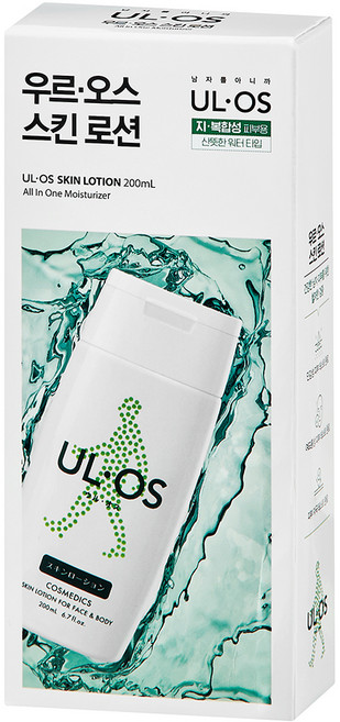 우르오스 올인원 모이스처라이저 스킨로션 지복합성, 200ml, 1개