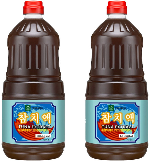 이엔푸드 참치액, 1.8L, 2개