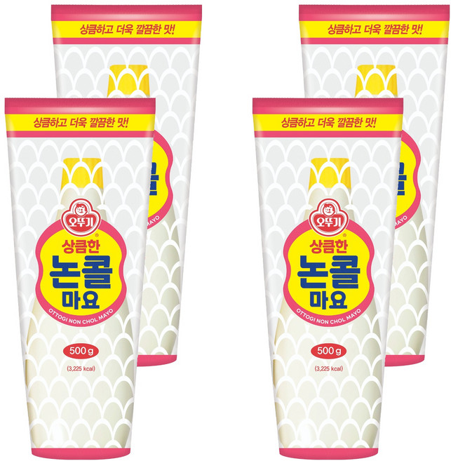 OTOKI 不倒翁 零膽固醇美乃滋, 500g, 4個